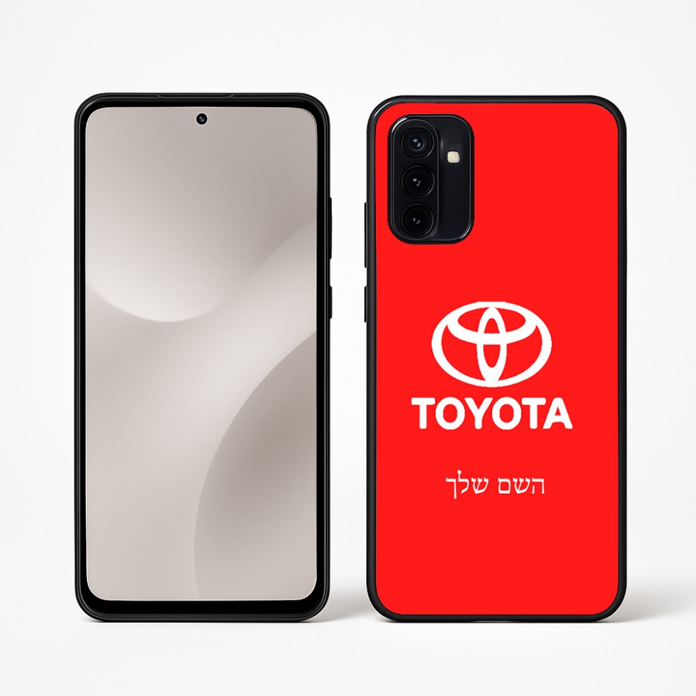 כיסוי בעיצוב אישי עם השם שלך לדגם - Motorola Moto G67 Power 5G בעיצוב טויוטה