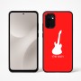 כיסוי בעיצוב אישי עם השם שלך לדגם - Motorola Moto G67 Power 5G בעיצוב גיטרה