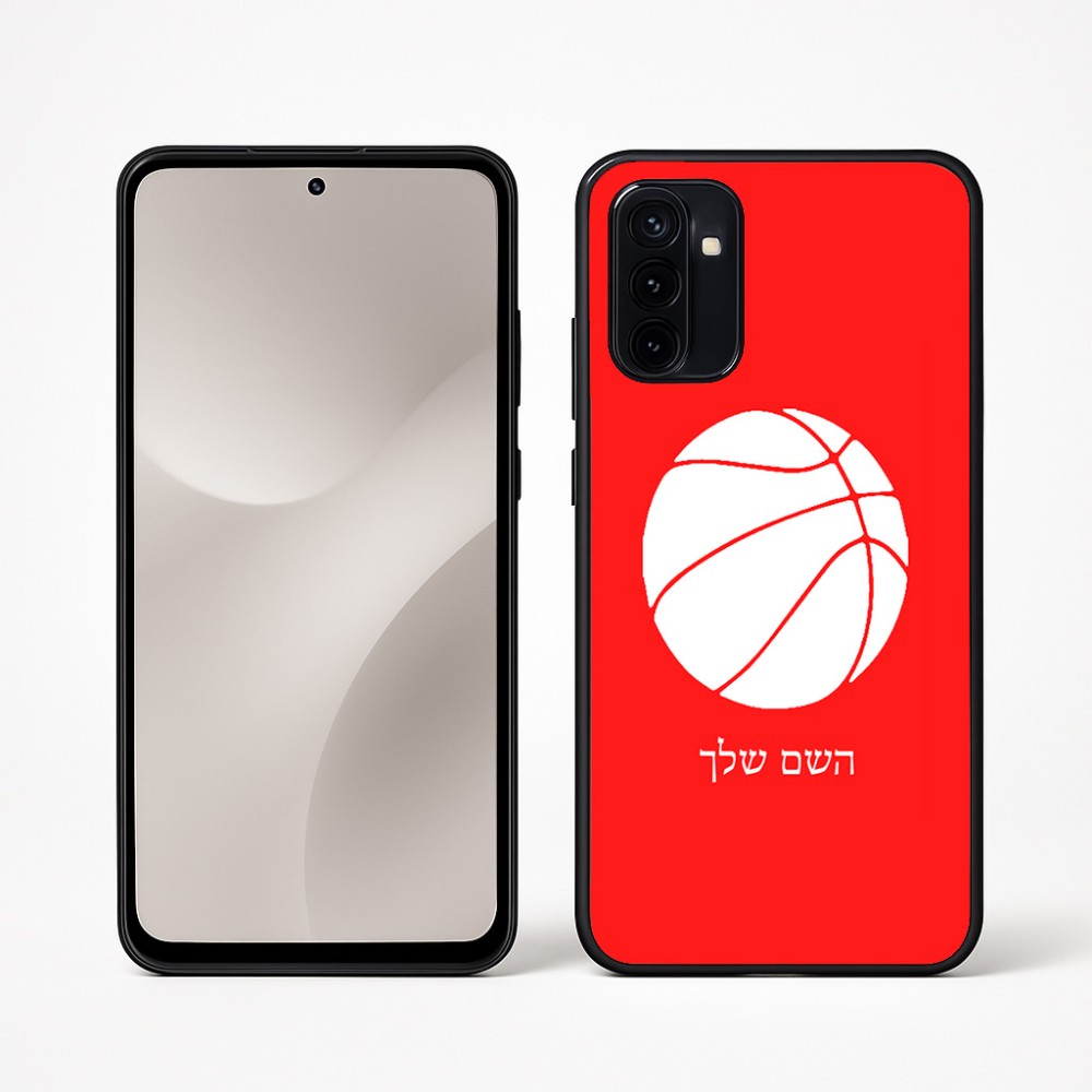 כיסוי בעיצוב אישי עם השם שלך לדגם - Motorola Moto G67 Power 5G בעיצוב כדורסל