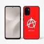 כיסוי בעיצוב אישי עם השם שלך לדגם - Motorola Moto G67 Power 5G בעיצוב אנרכיה