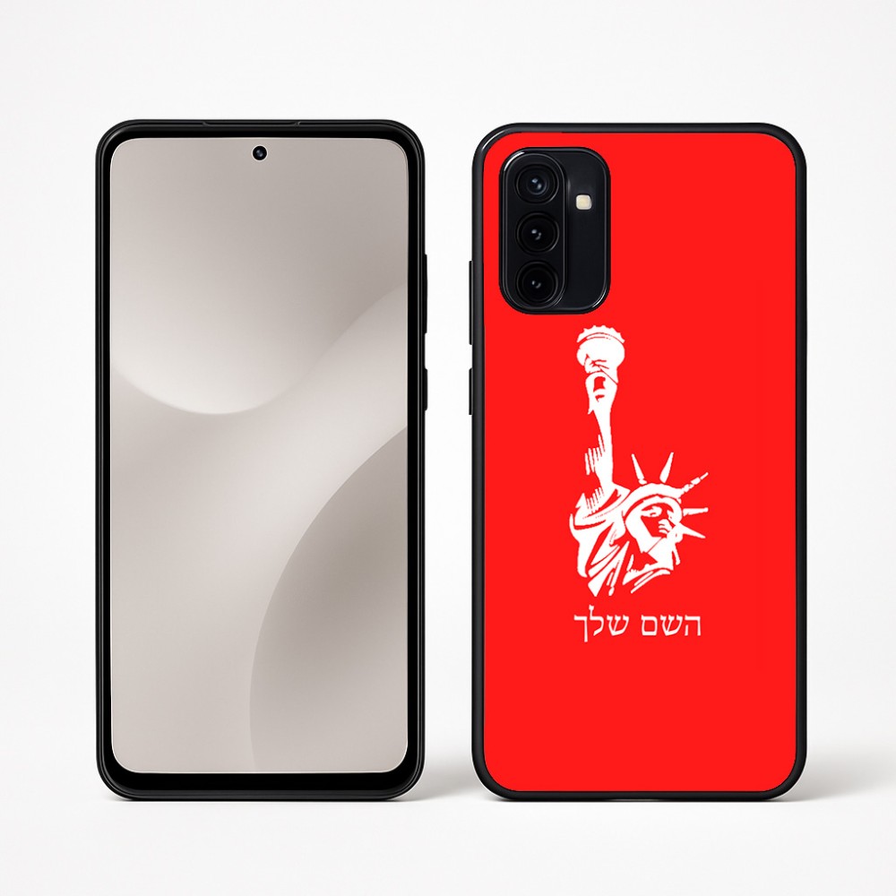 כיסוי בעיצוב אישי עם השם שלך לדגם - Motorola Moto G67 Power 5G בעיצוב פסל החירות