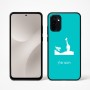 כיסוי בעיצוב אישי עם השם שלך לדגם - Motorola Moto G67 Power 5G בעיצוב ג'ירפה באפריקה