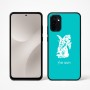 כיסוי בעיצוב אישי עם השם שלך לדגם - Motorola Moto G67 Power 5G בעיצוב ארנב מחזיק גזר