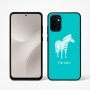 כיסוי בעיצוב אישי עם השם שלך לדגם - Motorola Moto G67 Power 5G בעיצוב זברה