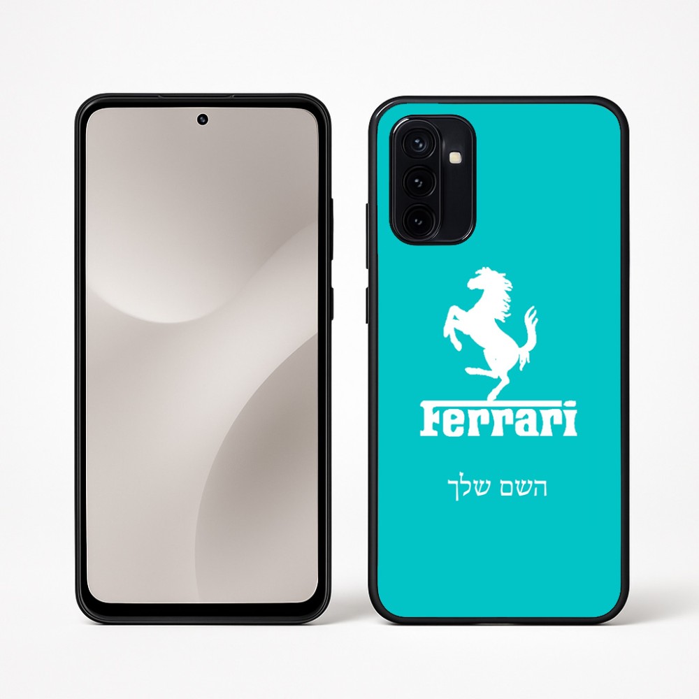 כיסוי בעיצוב אישי עם השם שלך לדגם - Motorola Moto G67 Power 5G בעיצוב פרארי
