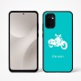 כיסוי בעיצוב אישי עם השם שלך לדגם - Motorola Moto G67 Power 5G בעיצוב הארלי-דיווידסון