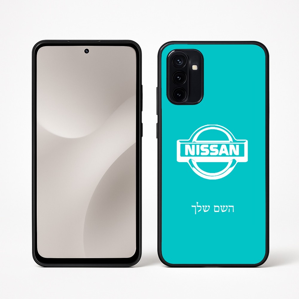 כיסוי בעיצוב אישי עם השם שלך לדגם - Motorola Moto G67 Power 5G בעיצוב ניסאן