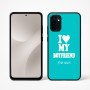 כיסוי בעיצוב אישי עם השם שלך לדגם - Motorola Moto G67 Power 5G בעיצוב אוהבת את החבר שלי