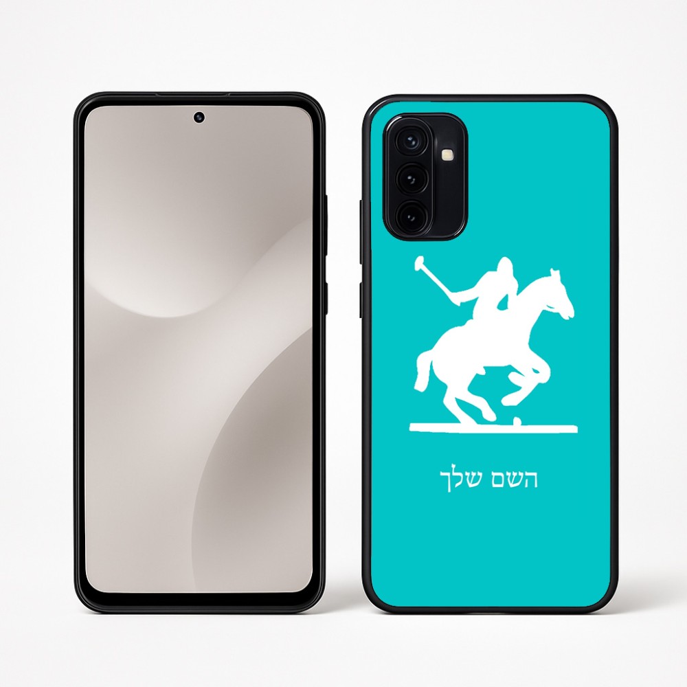 כיסוי בעיצוב אישי עם השם שלך לדגם - Motorola Moto G67 Power 5G בעיצוב שחקן פולו - סוס