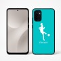 כיסוי בעיצוב אישי עם השם שלך לדגם - Motorola Moto G67 Power 5G בעיצוב שחקנית כדורגל - אישה