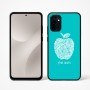 כיסוי בעיצוב אישי עם השם שלך לדגם - Motorola Moto G67 Power 5G בעיצוב הדפס תפוח