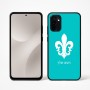 כיסוי בעיצוב אישי עם השם שלך לדגם - Motorola Moto G67 Power 5G בעיצוב פרחי פרחים - צרפת