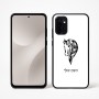 כיסוי בעיצוב אישי עם השם שלך לדגם - Motorola Moto G67 Power 5G בעיצוב ראש סוס
