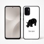 כיסוי בעיצוב אישי עם השם שלך לדגם - Motorola Moto G67 Power 5G בעיצוב קרנף
