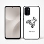 כיסוי בעיצוב אישי עם השם שלך לדגם - Motorola Moto G67 Power 5G בעיצוב רוכב טרקטורונים