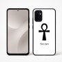 כיסוי בעיצוב אישי עם השם שלך לדגם - Motorola Moto G67 Power 5G בעיצוב אנק - מפתח החיים המצרי