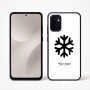 כיסוי בעיצוב אישי עם השם שלך לדגם - Motorola Moto G67 Power 5G בעיצוב שלג