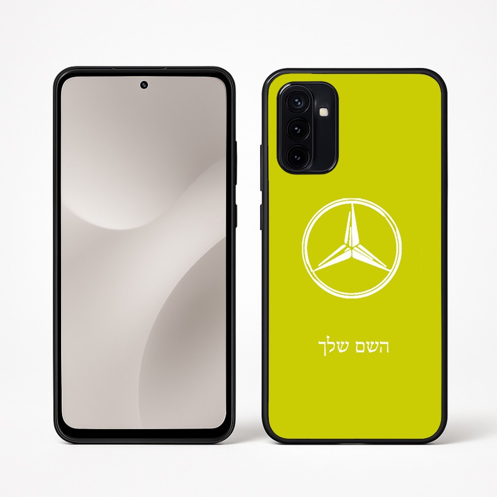 כיסוי בעיצוב אישי עם השם שלך לדגם - Motorola Moto G67 Power 5G בעיצוב מרצדס-בנץ