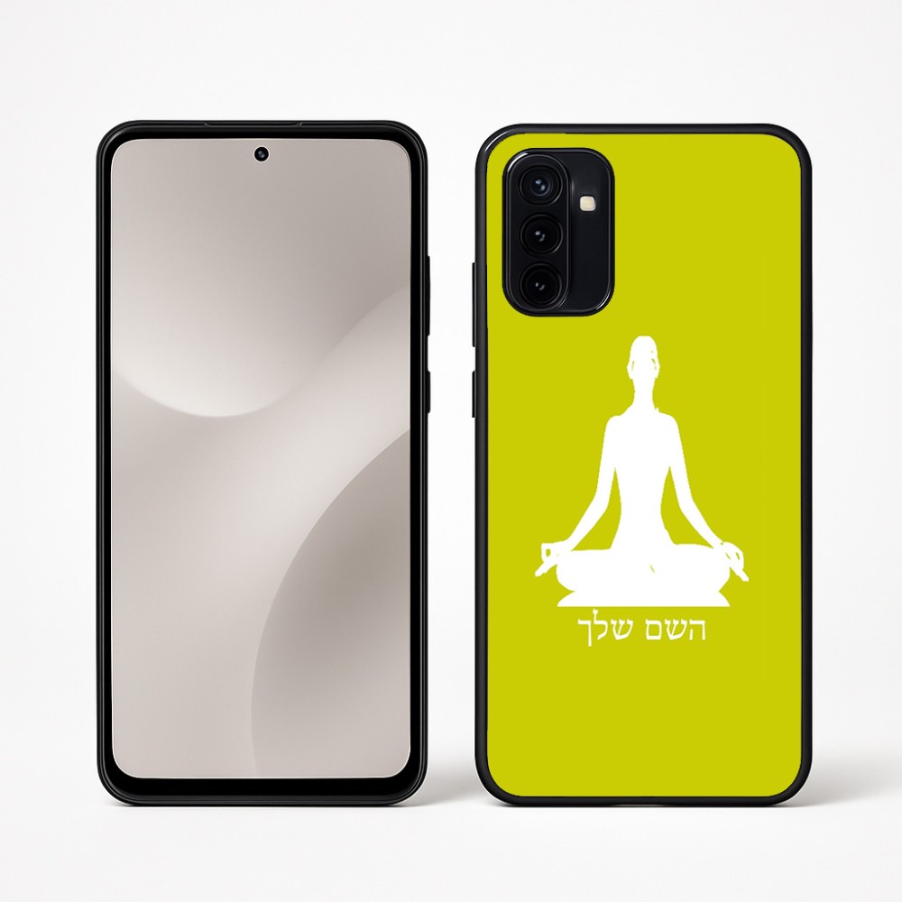 כיסוי בעיצוב אישי עם השם שלך לדגם - Motorola Moto G67 Power 5G בעיצוב אימון יוגה