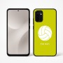 כיסוי בעיצוב אישי עם השם שלך לדגם - Motorola Moto G67 Power 5G בעיצוב כדור כדורעף