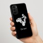 כיסוי בעיצוב אישי עם השם שלך לדגם - Motorola Moto G67 Power 5G בעיצוב רוכב טרקטורונים