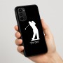 כיסוי בעיצוב אישי עם השם שלך לדגם - Motorola Moto G67 Power 5G בעיצוב שחקן גולף