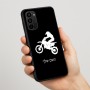 כיסוי בעיצוב אישי עם השם שלך לדגם - Motorola Moto G67 Power 5G בעיצוב מוטוקרוס