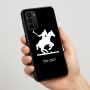 כיסוי בעיצוב אישי עם השם שלך לדגם - Motorola Moto G67 Power 5G בעיצוב שחקן פולו - סוס