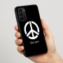 כיסוי בעיצוב אישי עם השם שלך לדגם - Motorola Moto G67 Power 5G בעיצוב סמל השלום