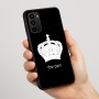 כיסוי בעיצוב אישי עם השם שלך לדגם - Motorola Moto G67 Power 5G בעיצוב כתר מלכותי