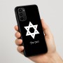 כיסוי בעיצוב אישי עם השם שלך לדגם - Motorola Moto G67 Power 5G בעיצוב מגן דוד - מגן דוד - ישראל