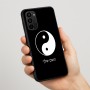 כיסוי בעיצוב אישי עם השם שלך לדגם - Motorola Moto G67 Power 5G בעיצוב סמל יינג יאנג
