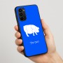 כיסוי בעיצוב אישי עם השם שלך לדגם - Motorola Moto G67 Power 5G בעיצוב חזיר