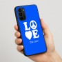 כיסוי בעיצוב אישי עם השם שלך לדגם - Motorola Moto G67 Power 5G בעיצוב אהבה
