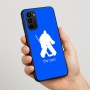כיסוי בעיצוב אישי עם השם שלך לדגם - Motorola Moto G67 Power 5G בעיצוב הוקי שוערים