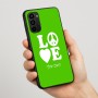כיסוי בעיצוב אישי עם השם שלך לדגם - Motorola Moto G67 Power 5G בעיצוב אהבה