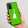 כיסוי בעיצוב אישי עם השם שלך לדגם - Motorola Moto G67 Power 5G בעיצוב גיטרה