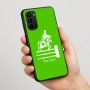 כיסוי בעיצוב אישי עם השם שלך לדגם - Motorola Moto G67 Power 5G בעיצוב רוכב סוסים