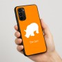 כיסוי בעיצוב אישי עם השם שלך לדגם - Motorola Moto G67 Power 5G בעיצוב קרנף