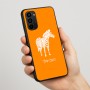כיסוי בעיצוב אישי עם השם שלך לדגם - Motorola Moto G67 Power 5G בעיצוב זברה