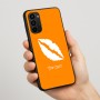 כיסוי בעיצוב אישי עם השם שלך לדגם - Motorola Moto G67 Power 5G בעיצוב שפתיים - נשיקה