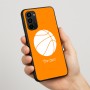כיסוי בעיצוב אישי עם השם שלך לדגם - Motorola Moto G67 Power 5G בעיצוב כדורסל