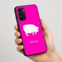 כיסוי בעיצוב אישי עם השם שלך לדגם - Motorola Moto G67 Power 5G בעיצוב חזיר