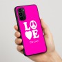 כיסוי בעיצוב אישי עם השם שלך לדגם - Motorola Moto G67 Power 5G בעיצוב אהבה