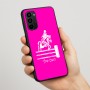 כיסוי בעיצוב אישי עם השם שלך לדגם - Motorola Moto G67 Power 5G בעיצוב רוכב סוסים