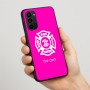 כיסוי בעיצוב אישי עם השם שלך לדגם - Motorola Moto G67 Power 5G בעיצוב כבאי - תגית