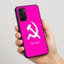 כיסוי בעיצוב אישי עם השם שלך לדגם - Motorola Moto G67 Power 5G בעיצוב פטיש ומגל
