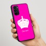 כיסוי בעיצוב אישי עם השם שלך לדגם - Motorola Moto G67 Power 5G בעיצוב כתר מלכותי