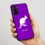 כיסוי בעיצוב אישי עם השם שלך לדגם - Motorola Moto G67 Power 5G בעיצוב קנגורו