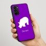 כיסוי בעיצוב אישי עם השם שלך לדגם - Motorola Moto G67 Power 5G בעיצוב קרנף